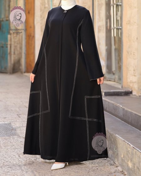 عباية كلوش عملية مع حركة ناعمة